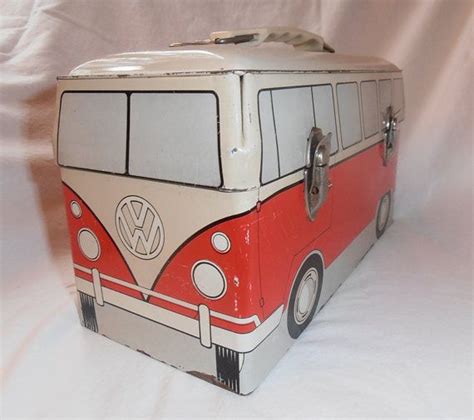 vw bus metal lunch box|volkswagen bus lunch box.